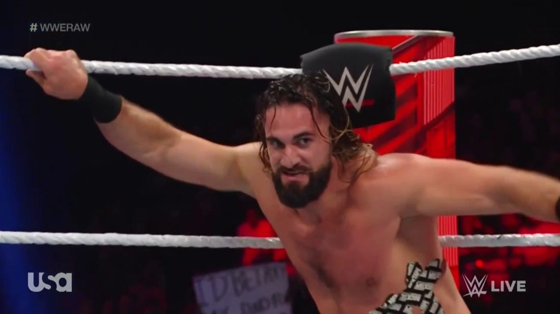 Seth Rollins narrowly escapes Damian Priest after DQ victory over Dominik Mysterio | WWE on FOX