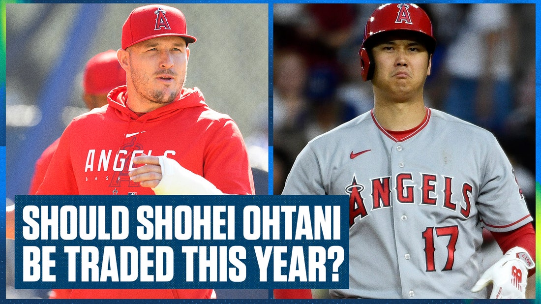 Should Shohei Ohtani be traded at the deadline after Mike Trout's injury? | Flippin' Bats