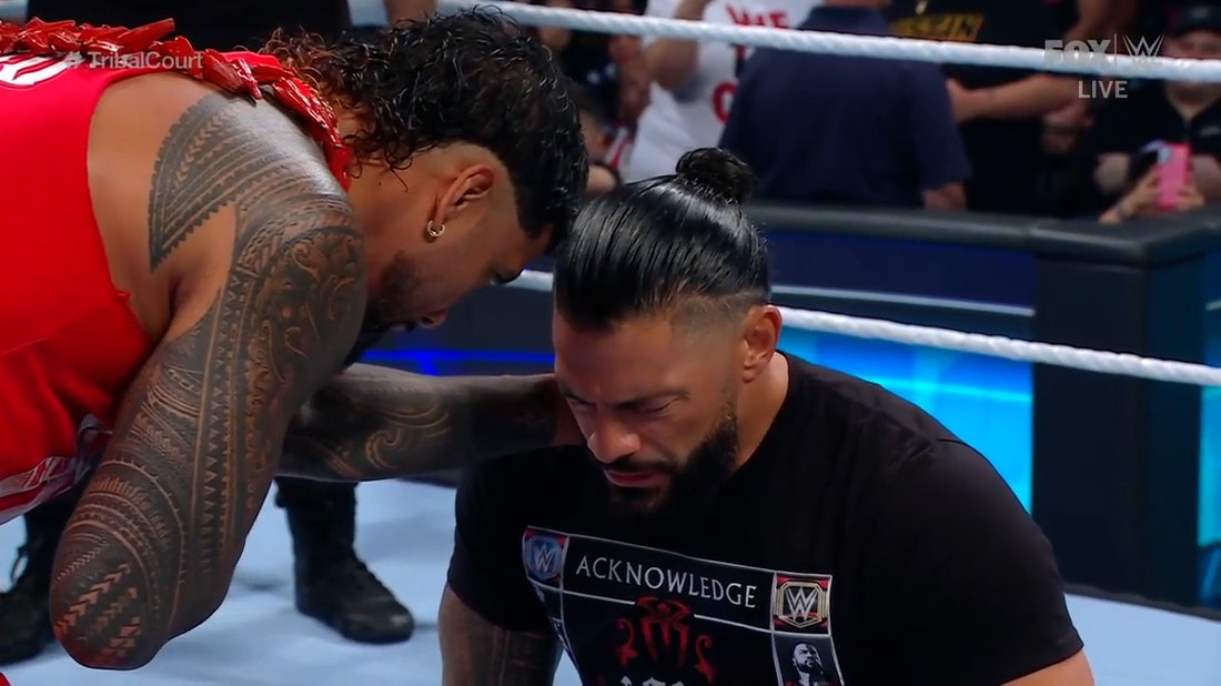 Roman Reigns' Trial ends with Jimmy Uso in the ER after a violent brawl, Solo tests his authority | WWE on FOX