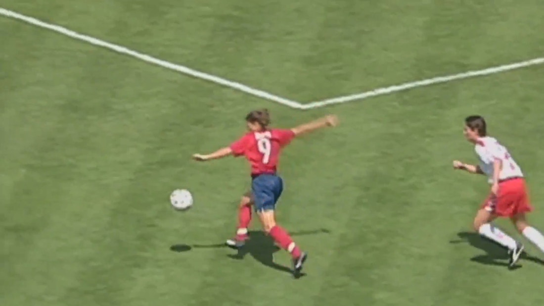 Mia Hamm Opens USA 99: No. 12 | Most Memorable Moments in Women's World Cup History