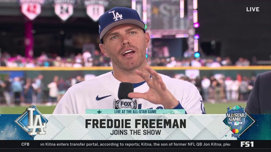 'Hopefully this isn't my last one' — Dodgers' Freddie Freeman on being in the older generation of the 2023 All-Star Game