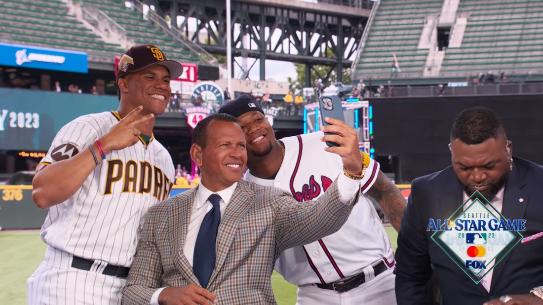 Padres' Juan Soto & Braves' Ronald Acuña Jr. join Derek Jeter and the 'MLB on FOX' crew leading up to the All-Star Game