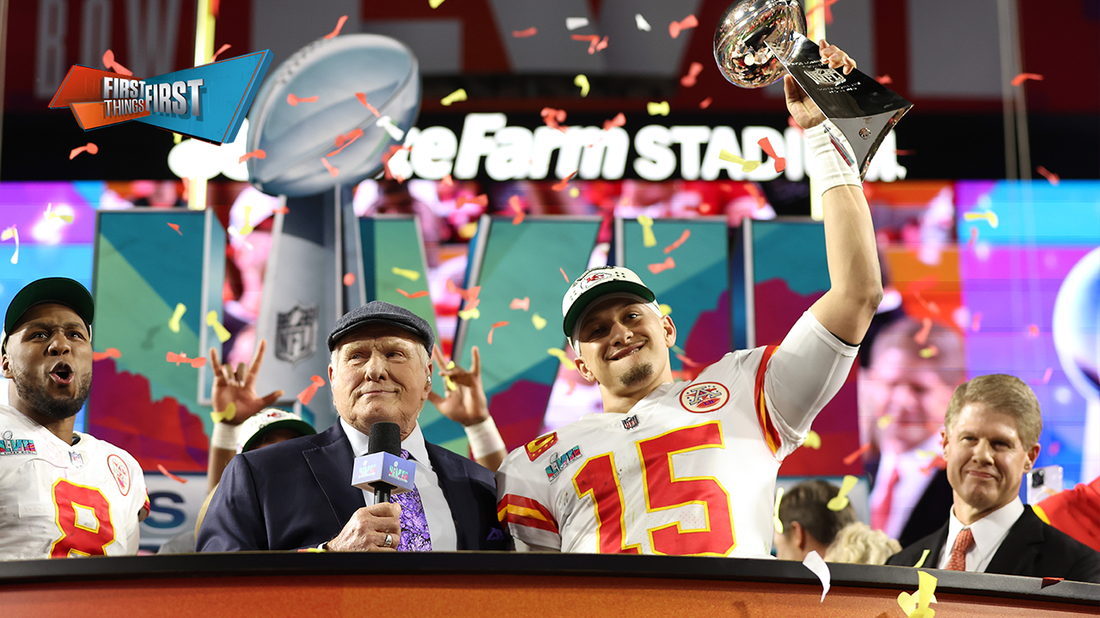 Can Patrick Mahomes, Chiefs become first team to three-peat? | FIRST THINGS FIRST