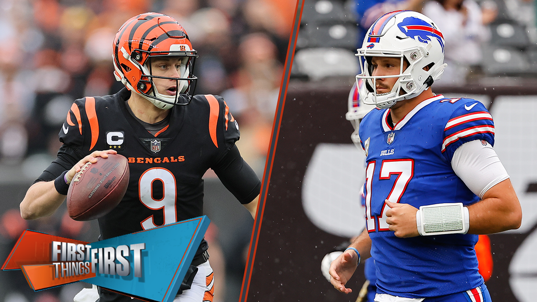 Joe Burrow & Josh Allen among best non-Mahomes bets for NFL MVP | FIRST THINGS FIRST