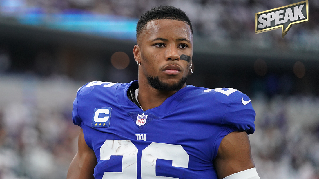 Giants RB Saquon Barkley preparing to sit out if extension can't be reached | SPEAK
