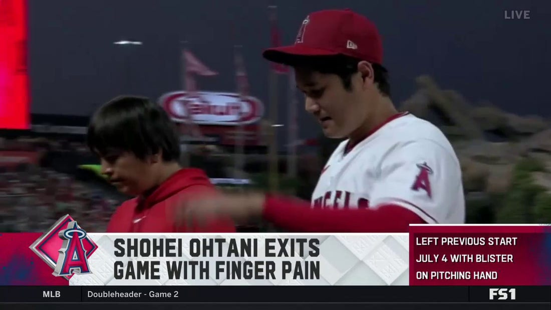 Does Shohei Ohtani's finger injury complicate trade talks for the Angels? Ken Rosenthal discusses