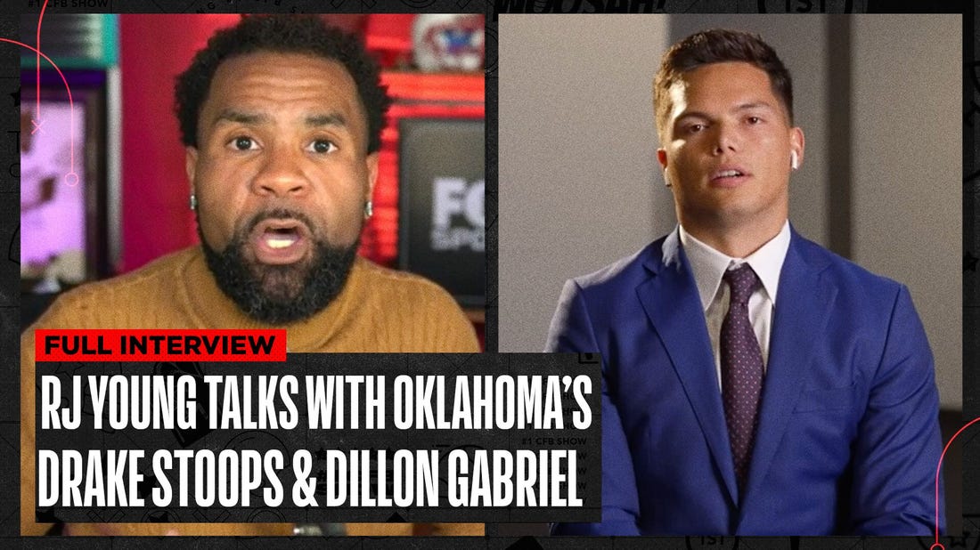 Oklahoma Head Coach Brent Venables, WR Drake Stoops, and QB Dillon Gabriel | BIG 12 MEDIA DAY