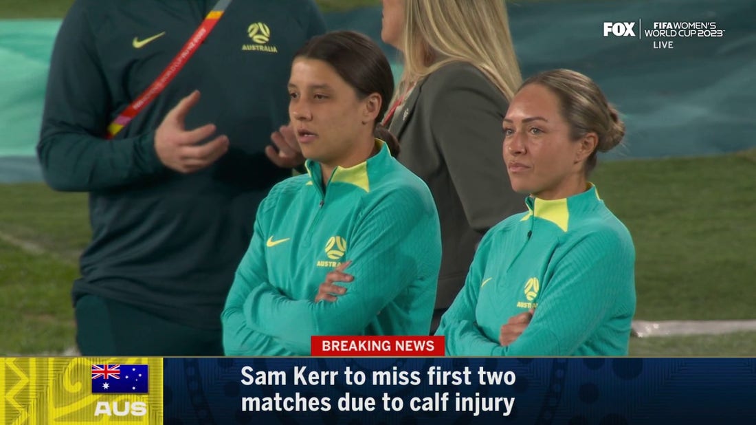 'World Cup Tonight' crew reacts to Sam Kerr's injury and discusses which Australian player will step up | 2023 FIFA Women's World Cup