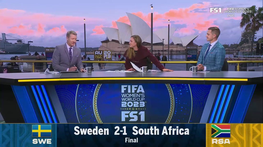 Stu Holden, Heather O'Reilly react to Sweden's grueling victory over South Africa