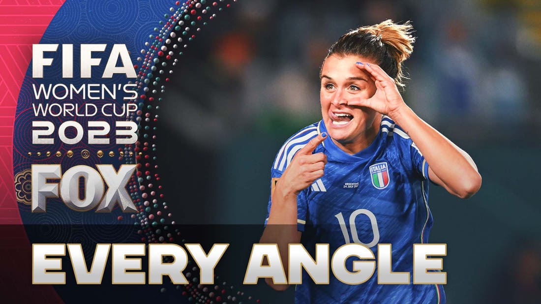 Italy's Cristiana Girelli's CLUTCH goal vs. Argentina | Every Angle