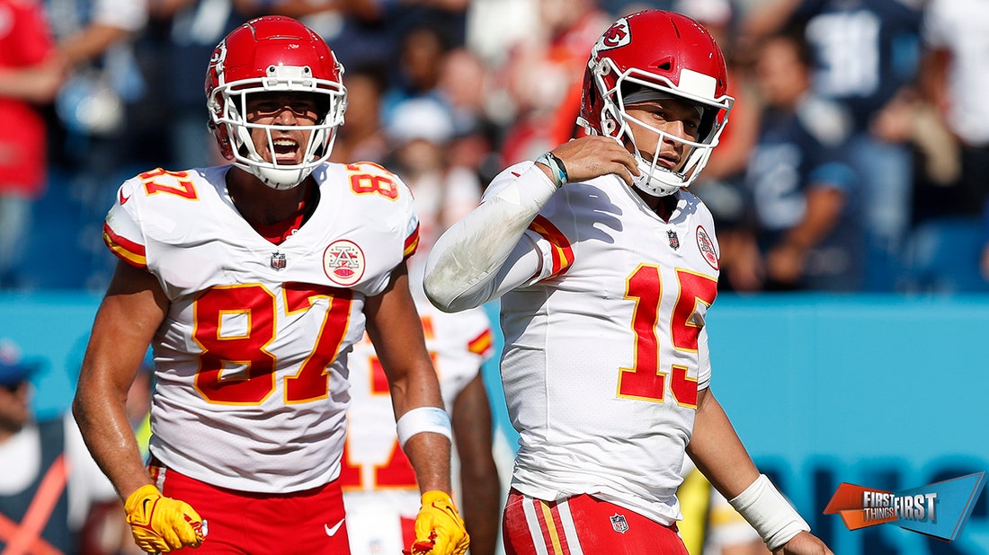 Patrick Mahomes, Chiefs hold best odds to win Super Bowl LVIII | FIRST THINGS FIRST