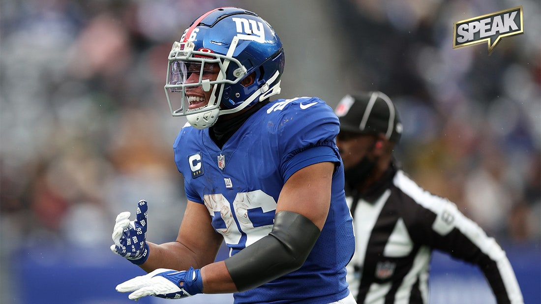 How will Saquon Barkley's new deal and ongoing situation impact Giants? | SPEAK