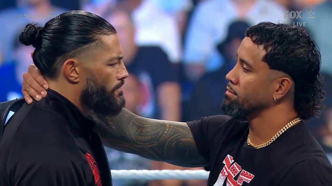 Roman Reigns tries to get into Jey Uso's head before SummerSlam | WWE on FOX