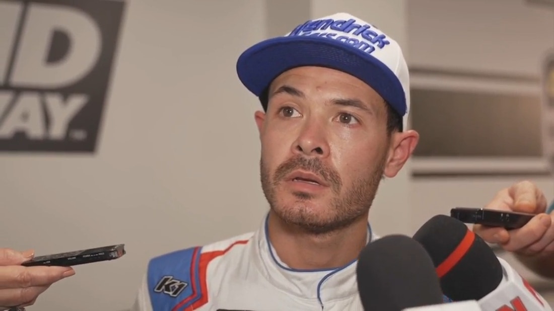 Kyle Larson explains why him and Denny Hamlin have not discussed the Pocono race finish