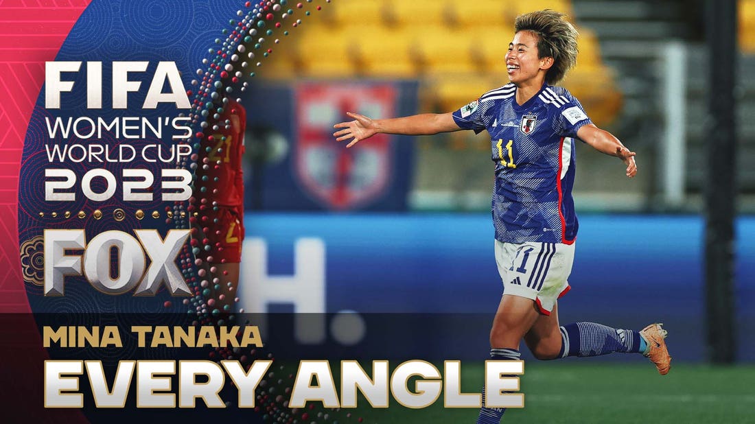Japan's Mina Tanaka BENDS a goal vs. Spain | Every Angle
