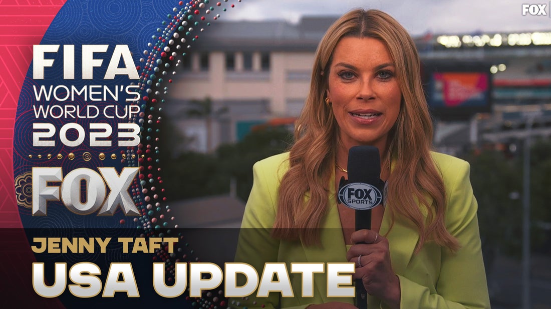 Jenny Taft provides an update on the USWNT ahead of the pivotal Portugal matchup | 2023 FIFA Women's World Cup