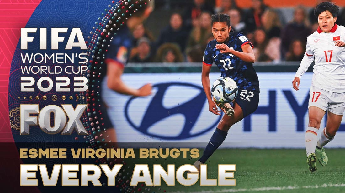 Netherlands' Esmee Virginia Brugts scores two BEAUTIFUL goals vs. Vietnam | Every Angle