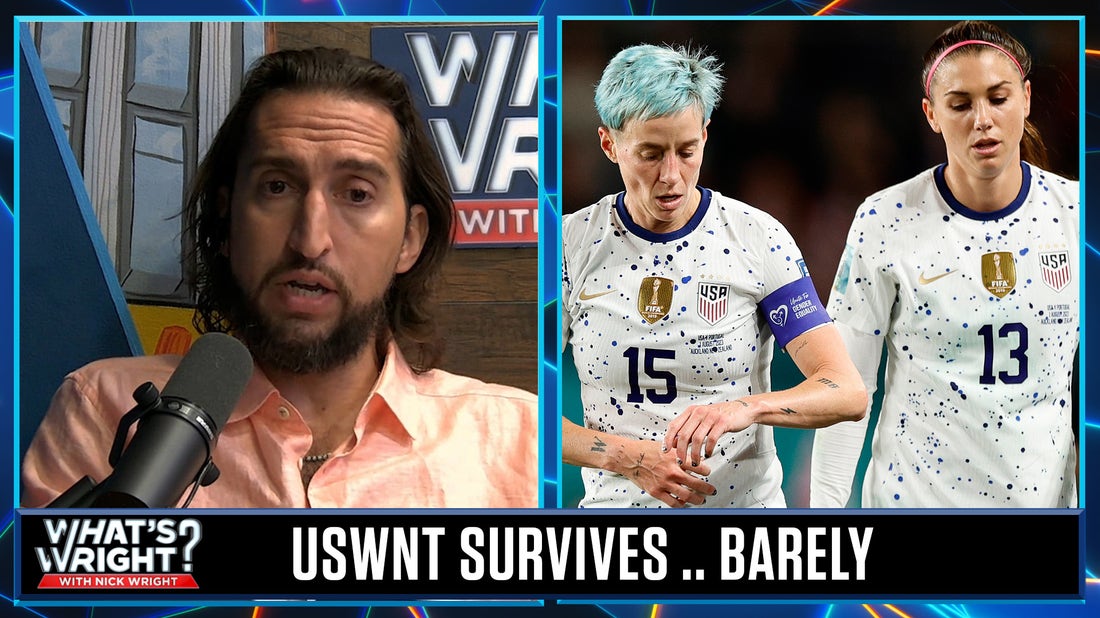 Did USWNT receive a wake-up call vs. Portugal? Why Nick is nervous moving forward | What's Wright?