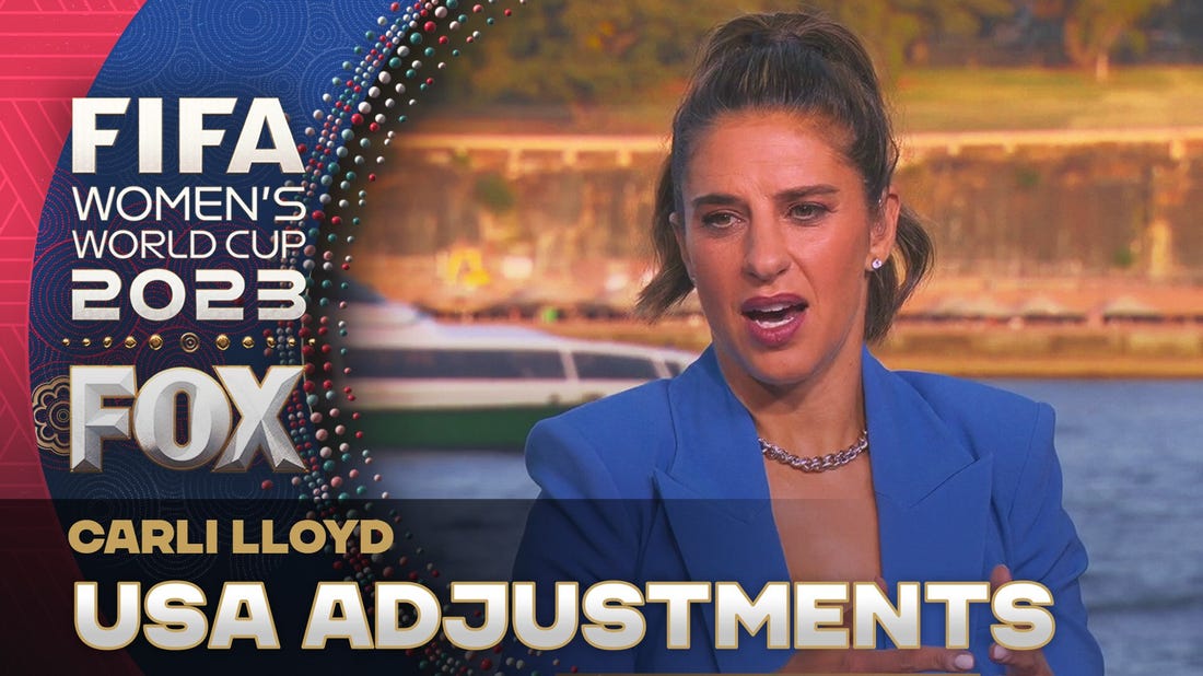 'I think this calls for a formation change' - Carli Lloyd on changes the USWNT should make in their next match vs. Sweden