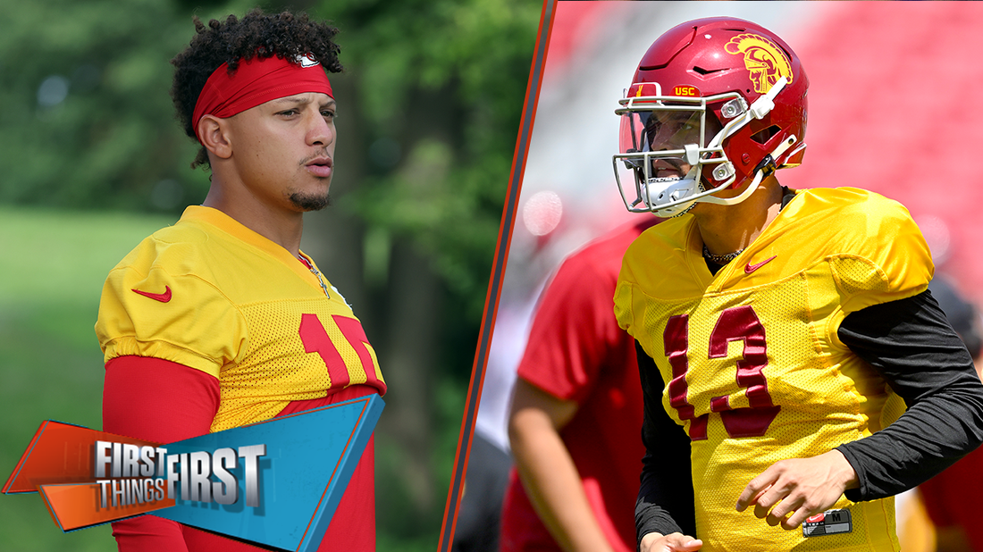 Could USC QB Caleb Williams be Patrick Mahomes 2.0? | FIRST THINGS FIRST