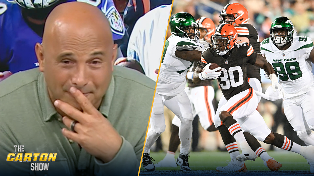 Hall Of Fame Game ends with Jets loss to Browns | THE CARTON SHOW