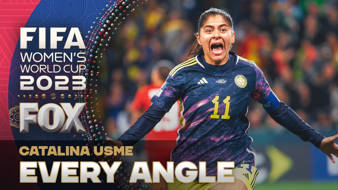 Catalina Usme's GAME-WINNING goal for Colombia vs. Jamaica | Every Angle
