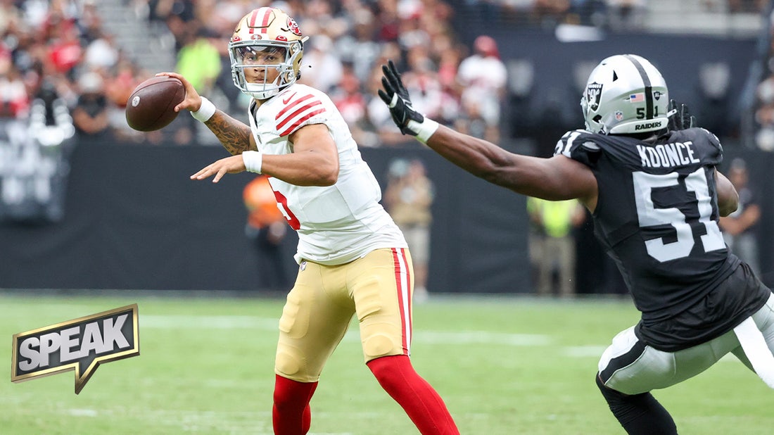 Time for 49ers to move on from QB Trey Lance? | SPEAK