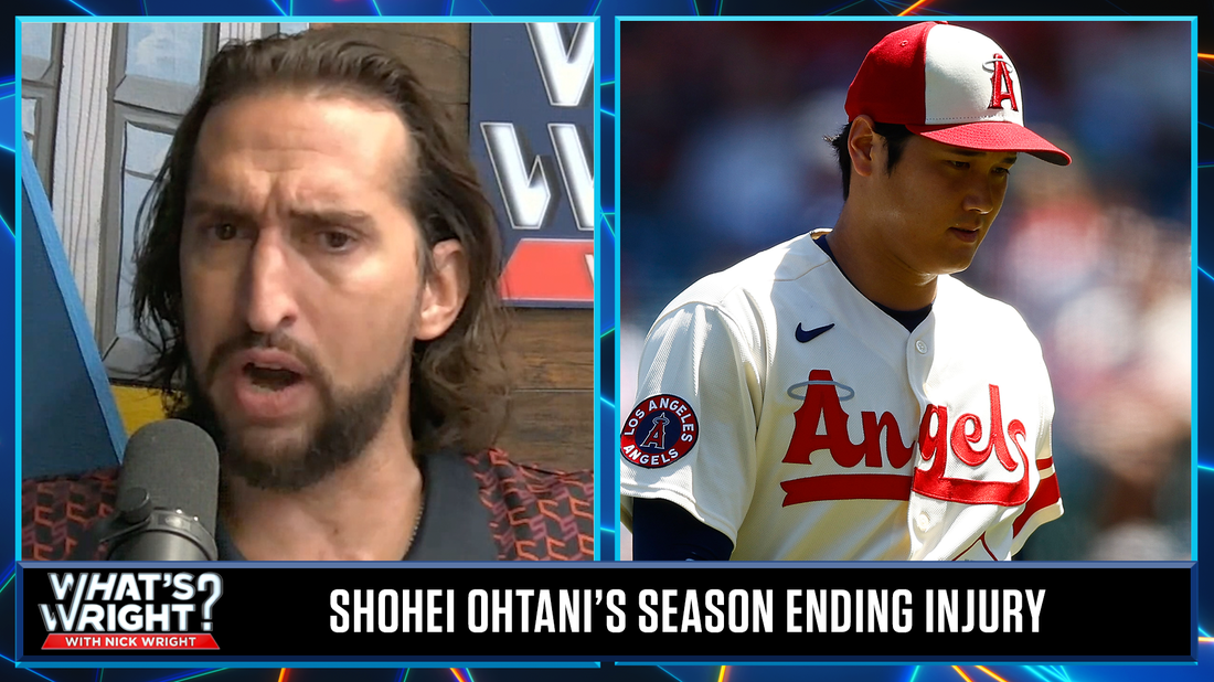 Torn UCL takes Shohei Ohtani out of the Angels season early | What's Wright?