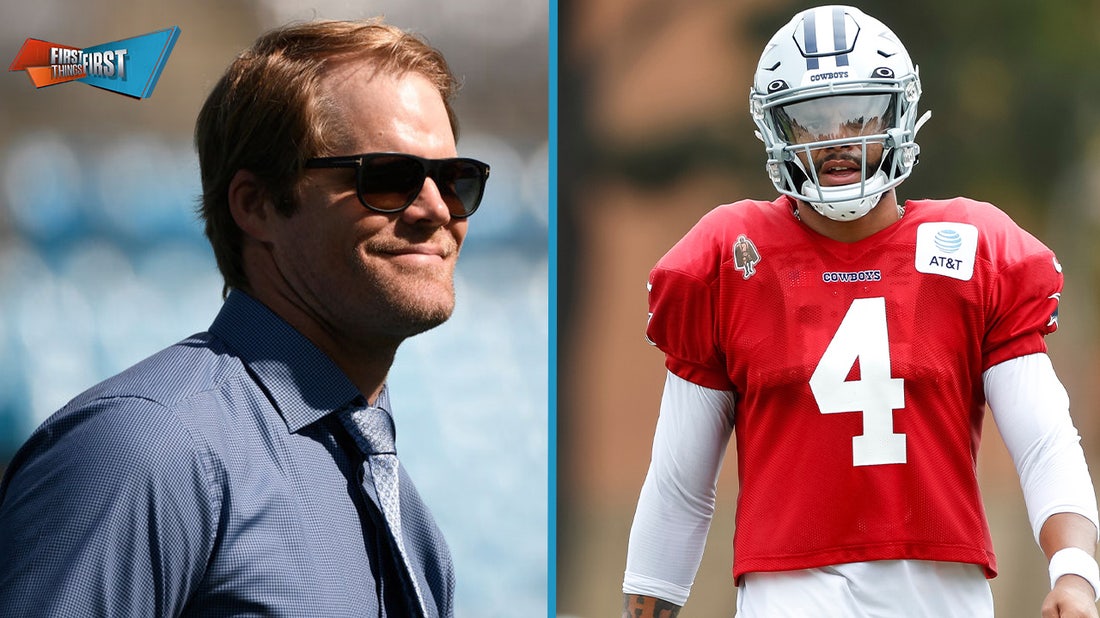 Greg Olsen: Cowboys playoff losses 'don't fall on Dak Prescott's shoulders' | FIRST THINGS FIRST