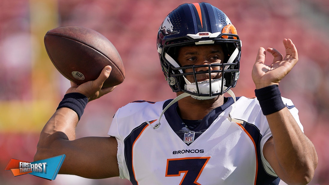 Russell Wilson is reportedly 'on a really short leash' with Broncos this season | FIRST THINGS FIRST