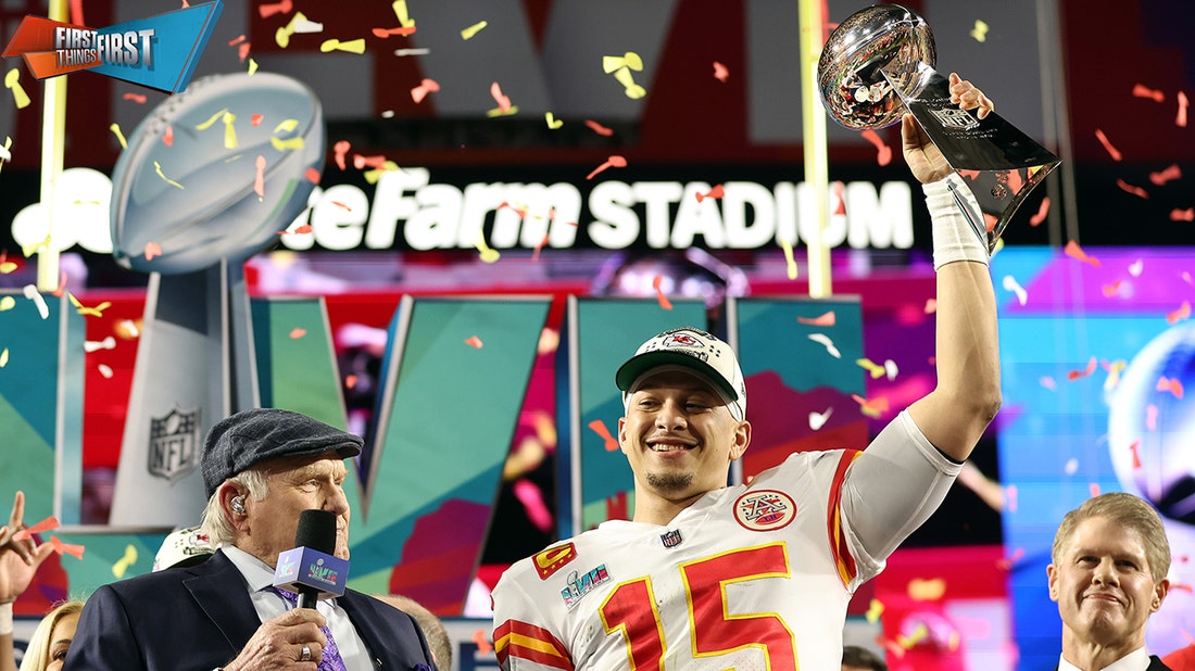 Nick Wright gets tattoo and predicts Chiefs go undefeated & repeat as Super Bowl champs | FIRST THINGS FIRST