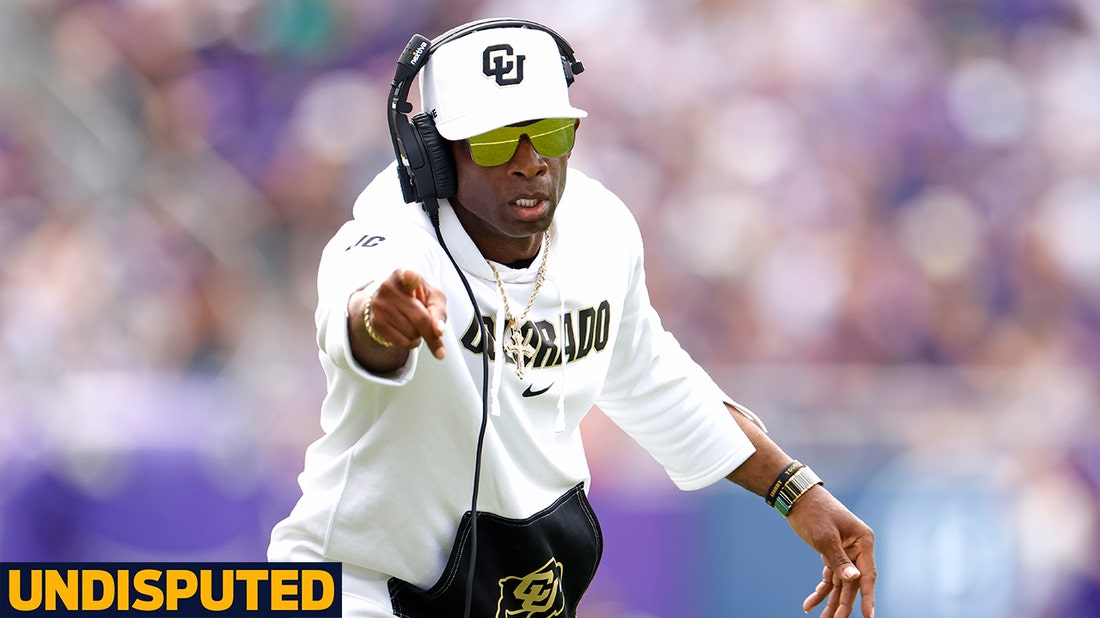 Deion Sanders on Colorado's win vs. TCU: "It was a phenomenal moment I'll never forget." | UNDISPUTED