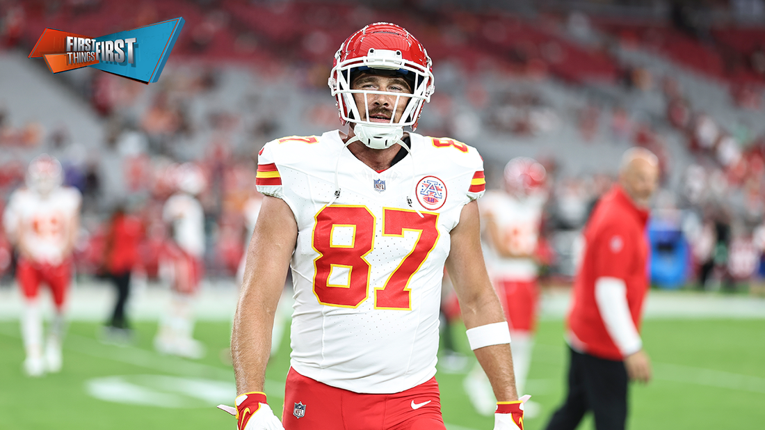 Travis Kelce suffers hyperextended knee, uncertain for Week 1 vs. Lions | FIRST THINGS FIRST