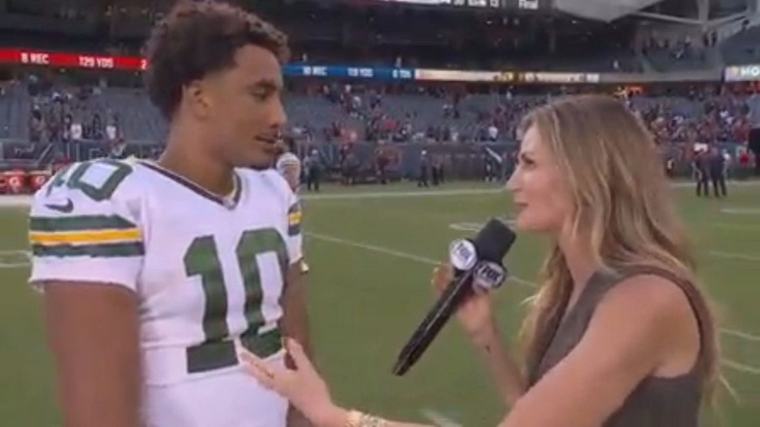 'We showed the world what we were about' — Jordan Love speaks on Packers' dominant win over the Bears in Week 1 | Postgame Interview