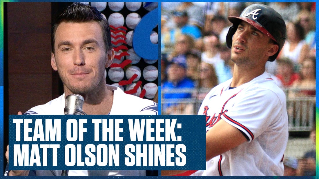 Atlanta Braves' Matt Olson leads Ben's Team of the Week | Flippin' Bats