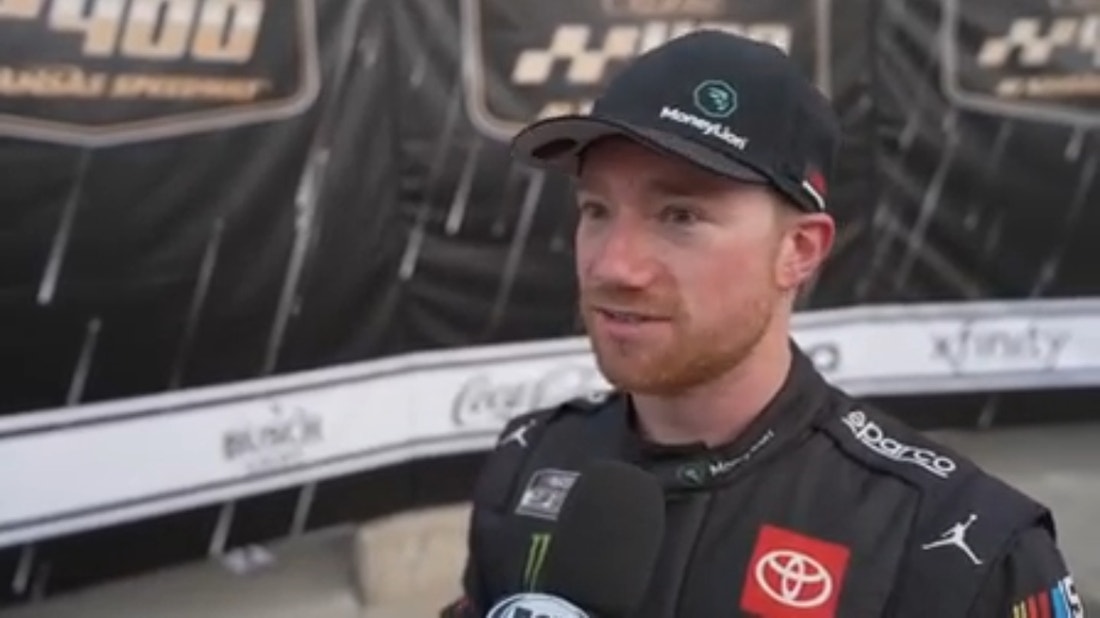 Tyler Reddick on whether his move to make the pass for the win was a bold one