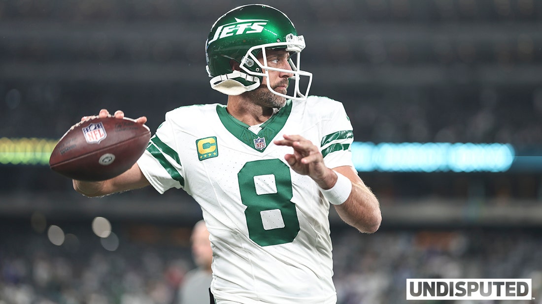 Jets lose Rodgers on 1st drive, defeat Bills on punt return for TD | UNDISPUTED
