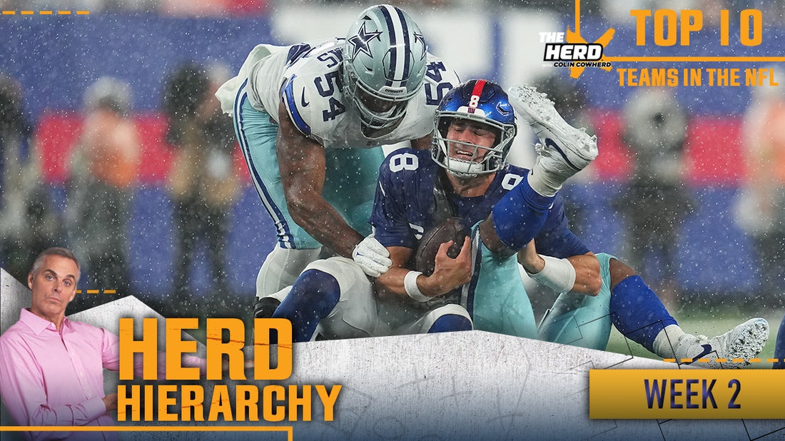 Herd Hierarchy: Cowboys move up to No. 3, Packers sneak in Colin's Top 10 of Week 2 | THE HERD