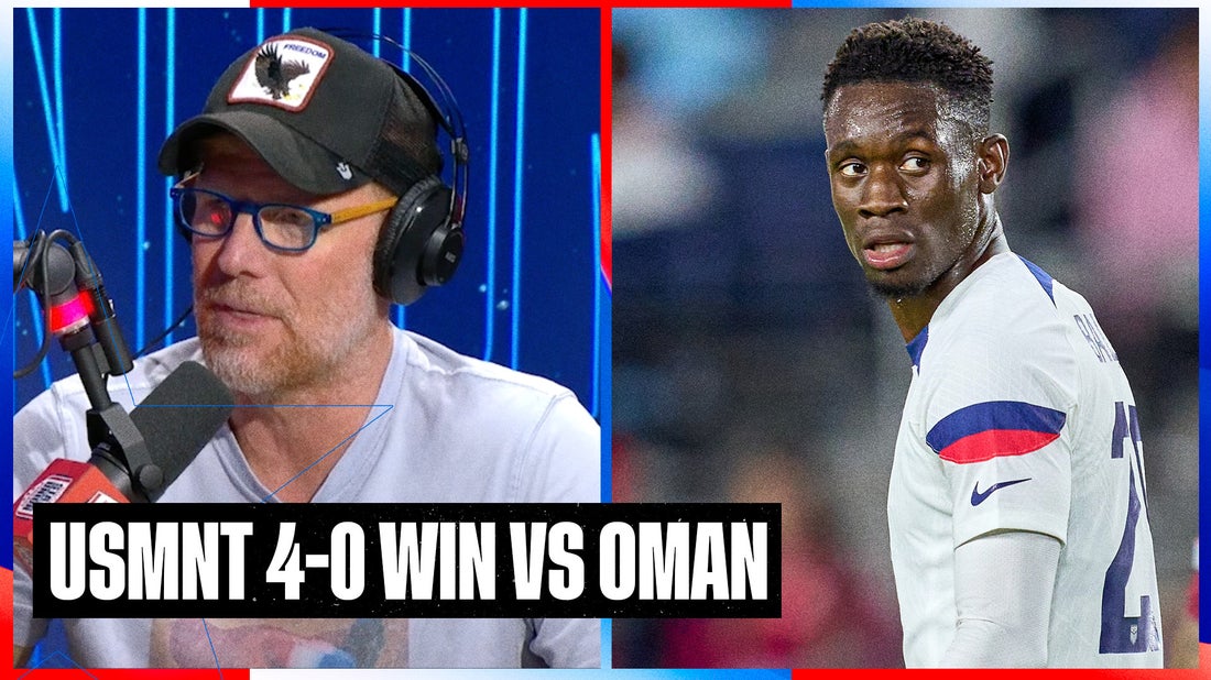 Breakdown of USMNT's 4-0 win vs Oman, and what it means going forward | SOTU