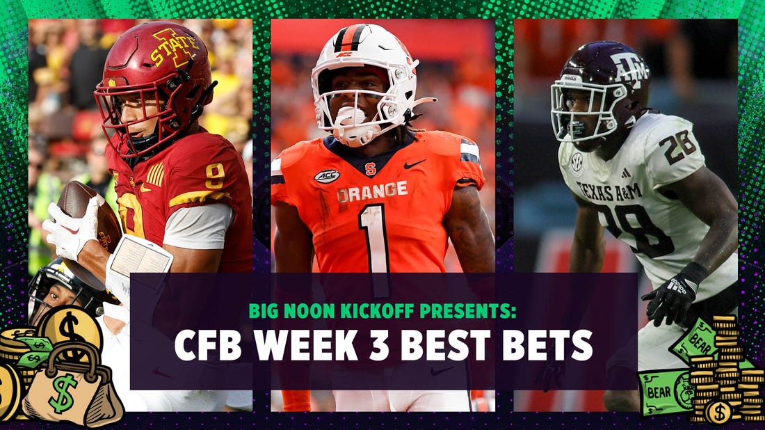 CFB Week 3 Best Bets: Iowa State at Ohio, Syracuse at Purdue, UL Monroe at Texas A&M | Bear Bets