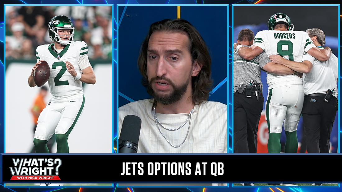 Sooner Jets bench Zach Wilson the better? Nick on the QB problem in New York | What's Wright?