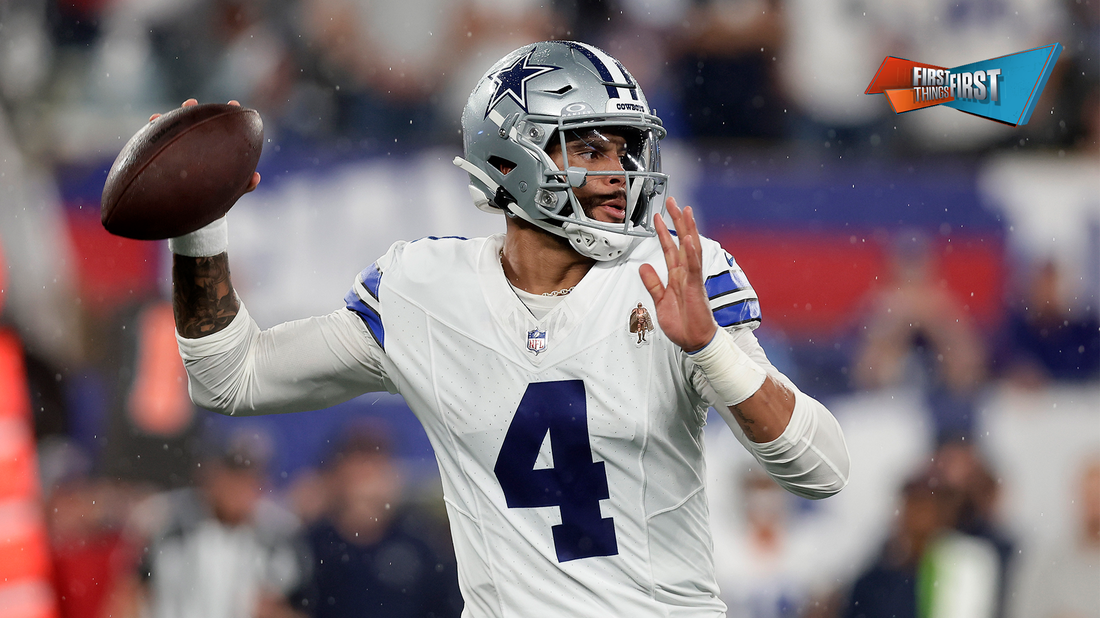 Expect Dak Prescott to struggle against Jets defense? | FIRST THINGS FIRST