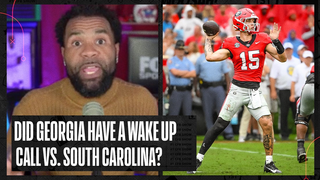 Did Georgia have a massive wake up call against South Carolina? | No. 1 CFB Show