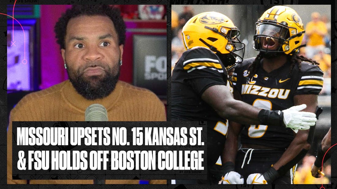 Missouri upsets No. 15 Kansas State and No. 3 Florida State holds off Boston College | No. 1 CFB Show