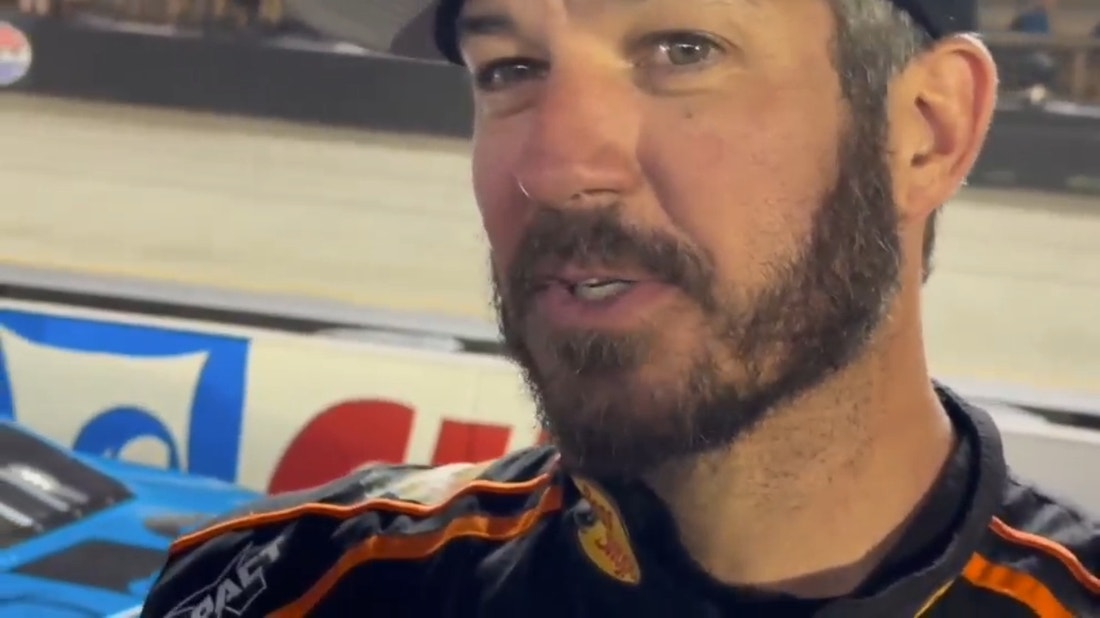 Martin Truex Jr. on getting through to the next round and what happened when he hit the wall at Bristol