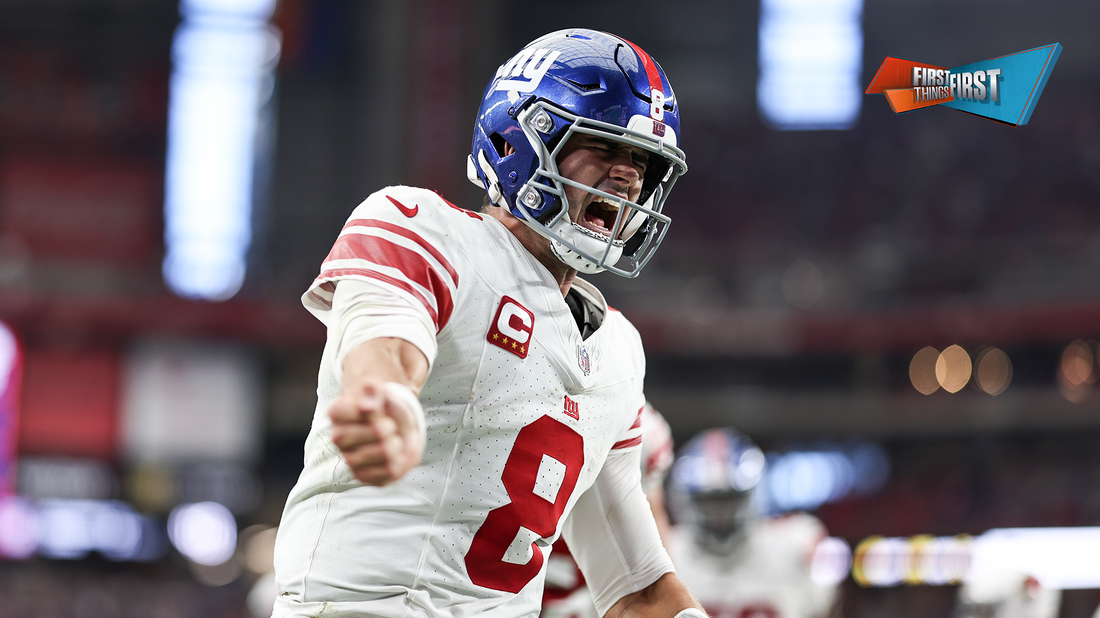 Did Daniel Jones prove he's a Top 10 QB after Giants 21-point comeback victory? | FIRST THINGS FIRST