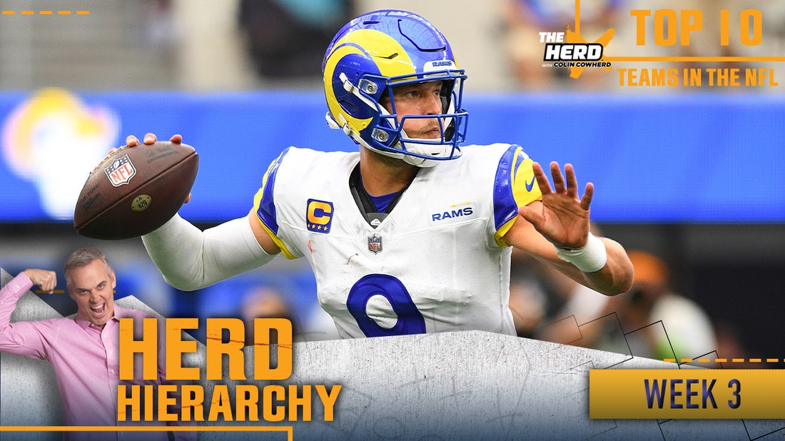 Herd Hierarchy: Rams, Commanders leap into Colin's Top 10 heading into Week 3 | THE HERD