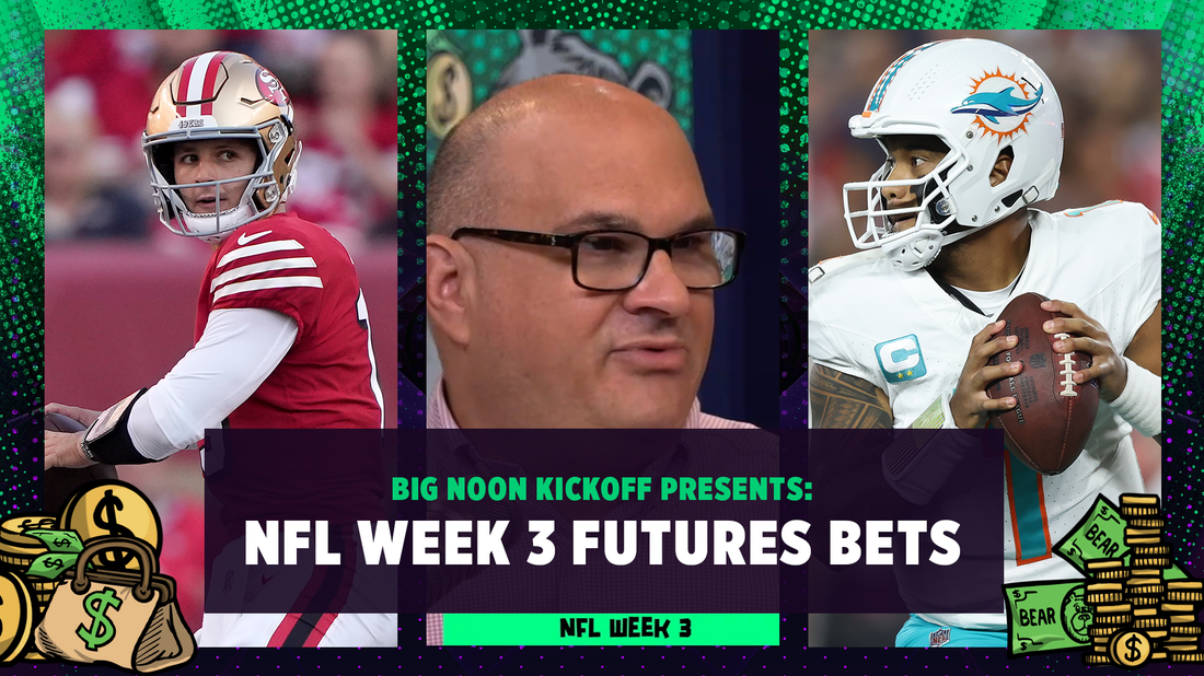 The best NFL Futures Bets around Tua Tagovailoa and Brock Purdy in Week 3 | Bear Bets