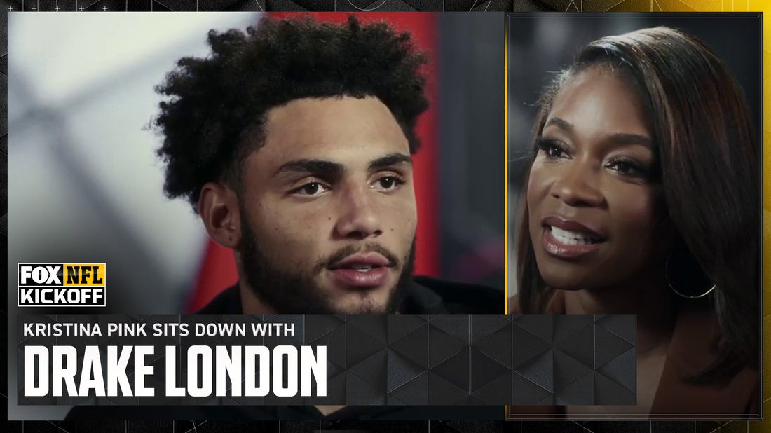 Kyle Pitts and Drake London sit down with Kristina Pink to discuss the Falcons' hot start | FOX NFL Kickoff