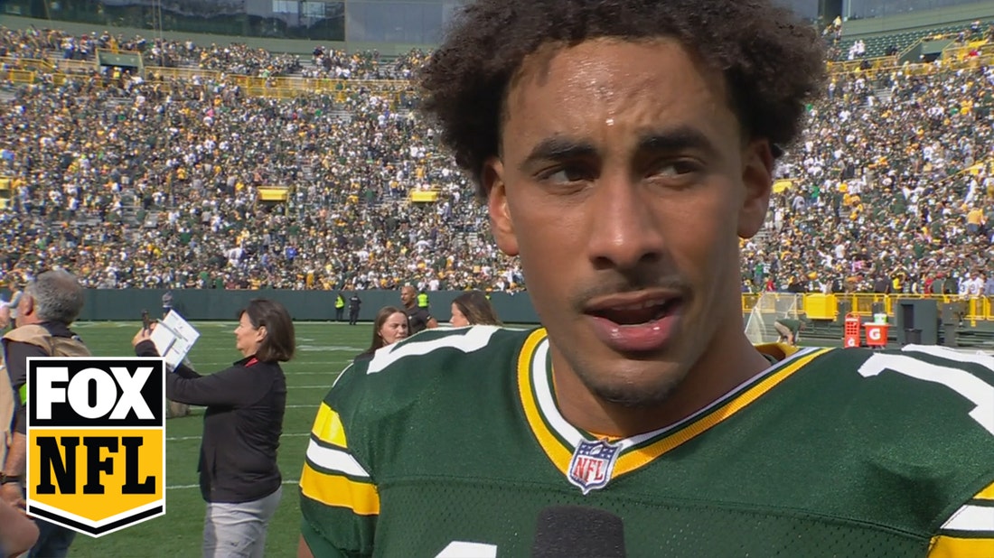 'This feels great' — Jordan Love speaks on the Packers' comeback victory over the Saints in Week 3